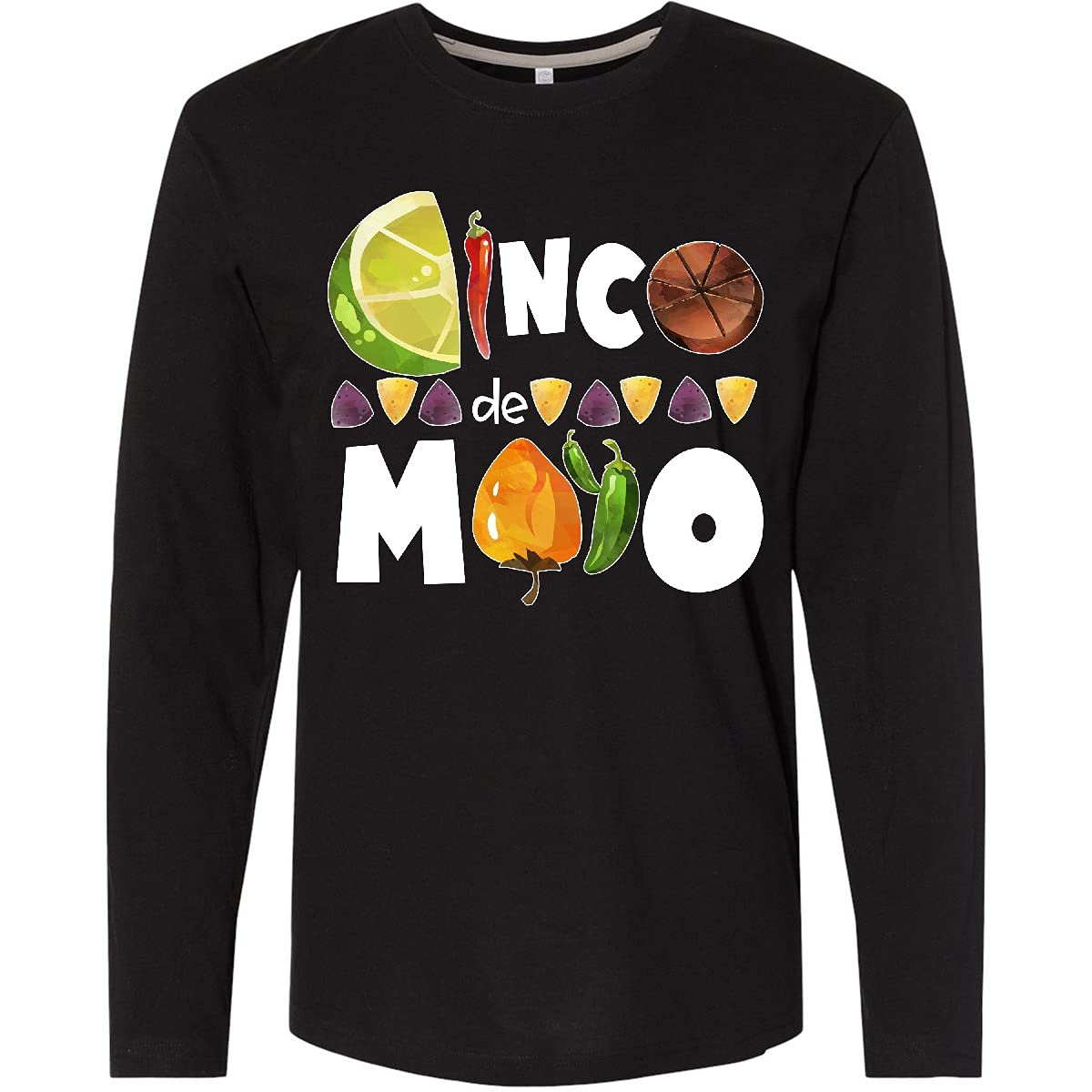 Inktastic Cinco De Mayo Mexican Cooking Adult Long Sleeve T-Shirt - Perfect for Mexican Fiesta, Cooking Parties & Cultural Celebrations