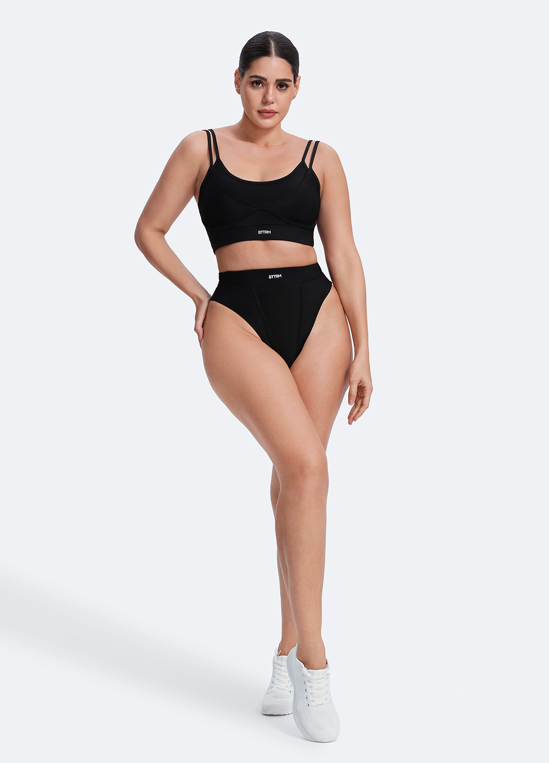 Comfortable Double Strap Cotton Bralette for Women - Wireless Support, Breathable & Soft - Perfect for Yoga, Lounge & Everyday Wear