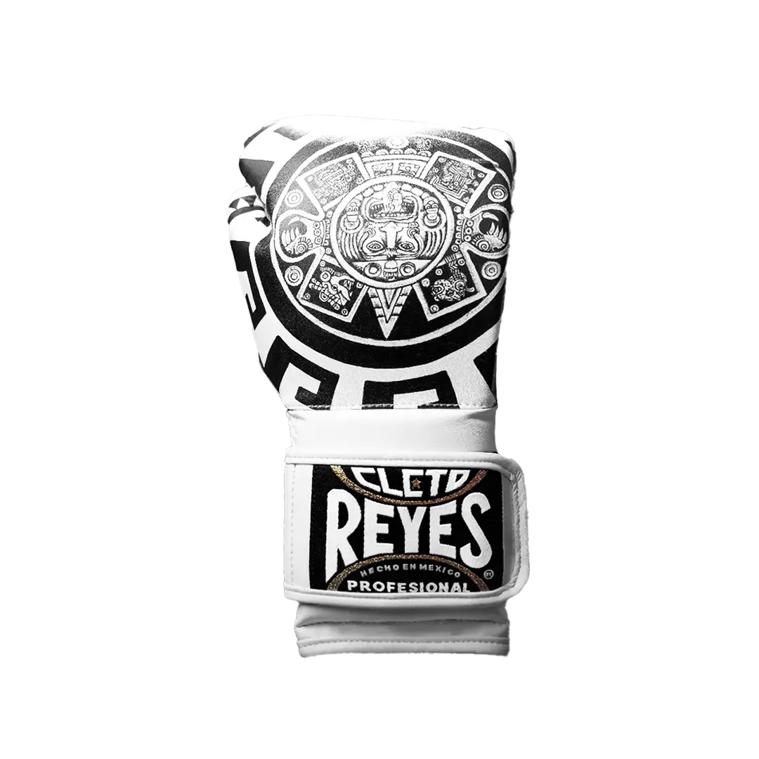 Cleto Reyes Aztec Calendar Boxing Gloves - Authentic Mexican Handcrafted Leather Training Gloves for Boxing, MMA & Fitness - Perfect for Training, Sparring & Heavy Bag Workouts