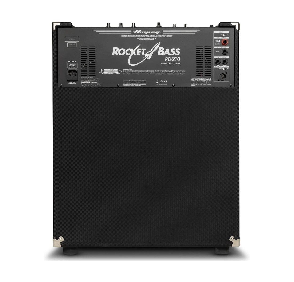 Ampeg Rocket Bass RB 210 500W Bass Combo Amplifier - Professional Bass Amp for Live Performances & Studio Recording