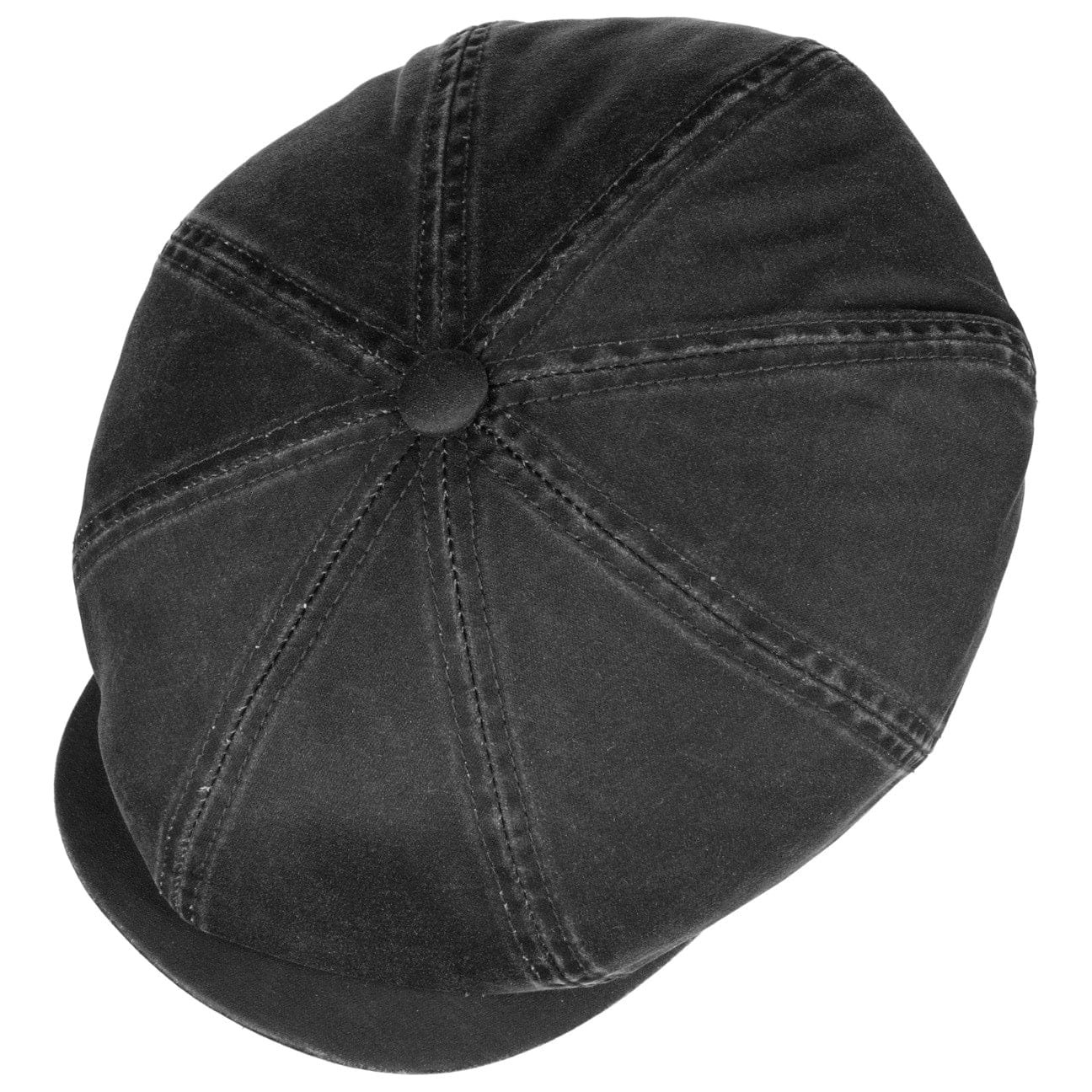 Stetson Hatteras Datto Flat Cap with Ear Flaps - Warm Winter Hat for Men, Outdoor Hunting & Fishing Gear, Cold Weather Accessories
