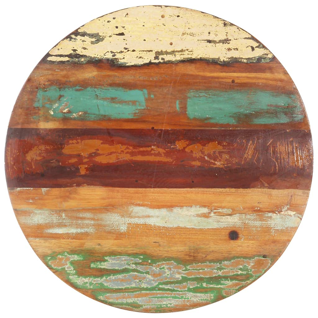 Handmade Round Wooden Table Top Replacement - 15.7