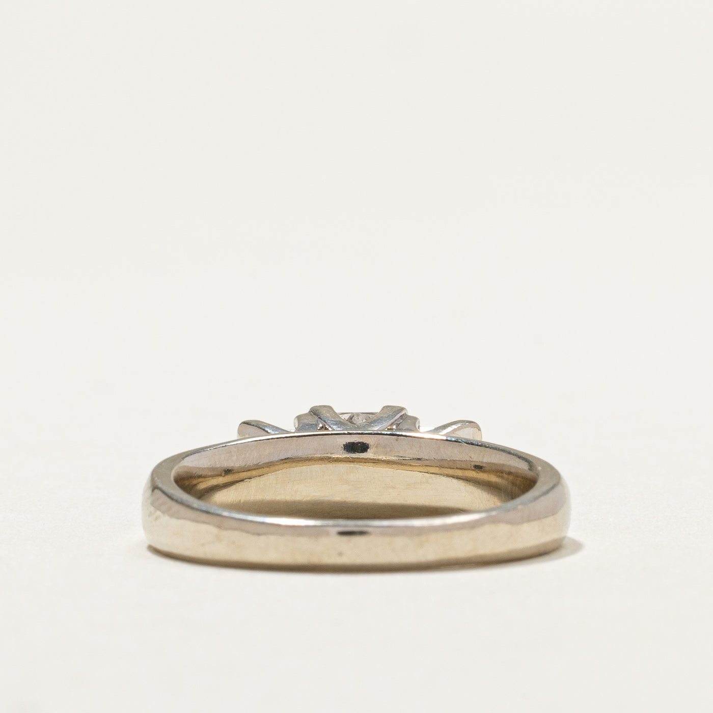 0.43ct Princess Cut Three Stone Diamond Ring | 0.39ctw | Size 7 | Elegant Engagement, Wedding, Anniversary Jewelry Gift for Women