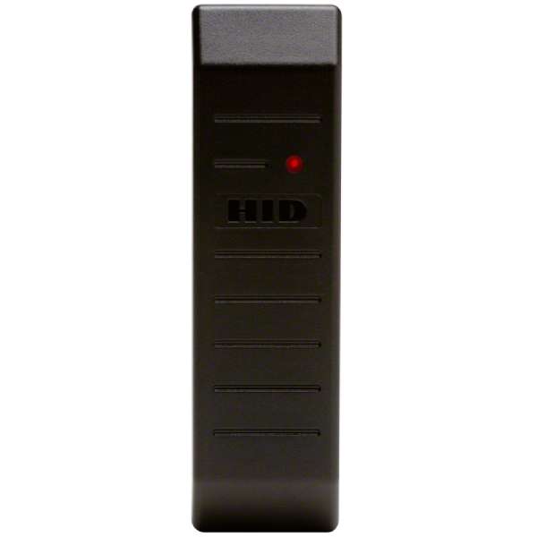 HID MiniProx 125 kHz Mullion Mount Proximity Reader with Wiegand Output (Model 5365EKP00) - Secure Access Control for Offices, Schools & Commercial Buildings