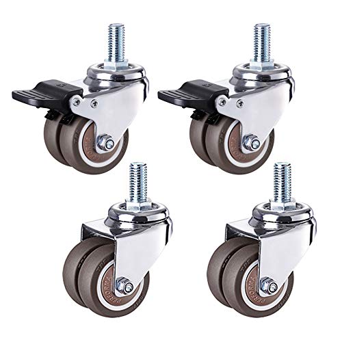 4 Pcs (2 Pcs With Brake / 2 Pcs Without Brake)