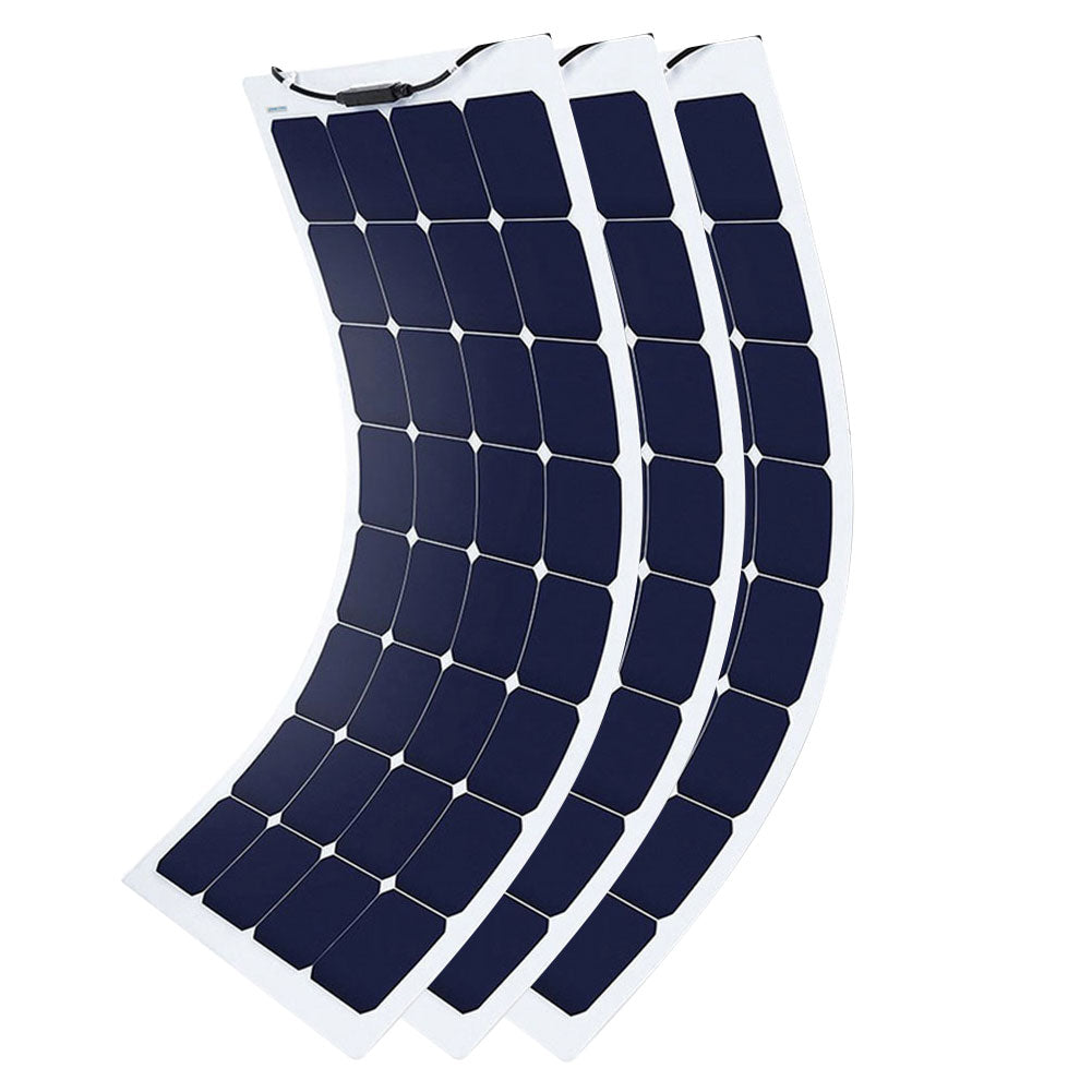 ACOPower 110W 12V Flexible Thin Lightweight ETFE Solar Panel with Connector - Perfect for RV, Boat, Camping & Off-Grid Power Supply