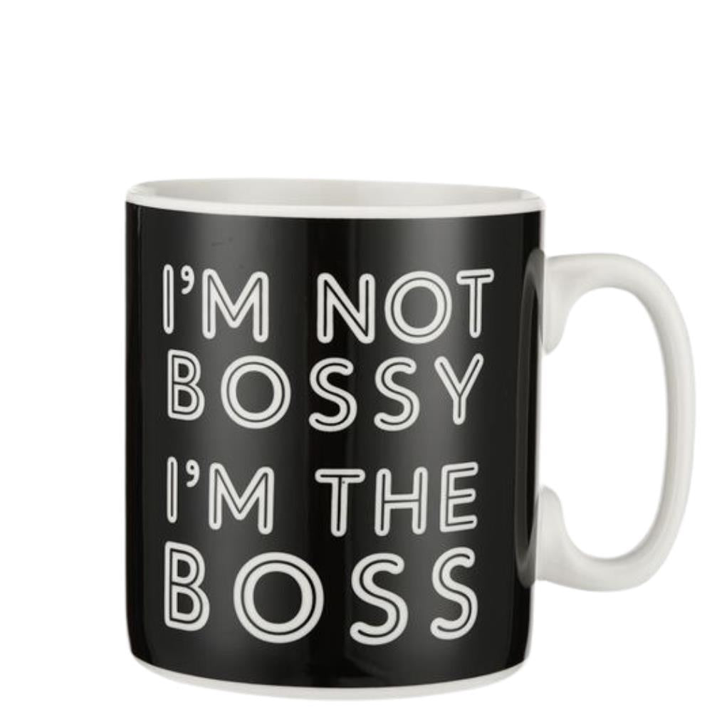 Oversized 30 oz Boss Mug - 'I Am Not Bossy I Am The Boss' Coffee Cup - Perfect for Office, Home & Gifts