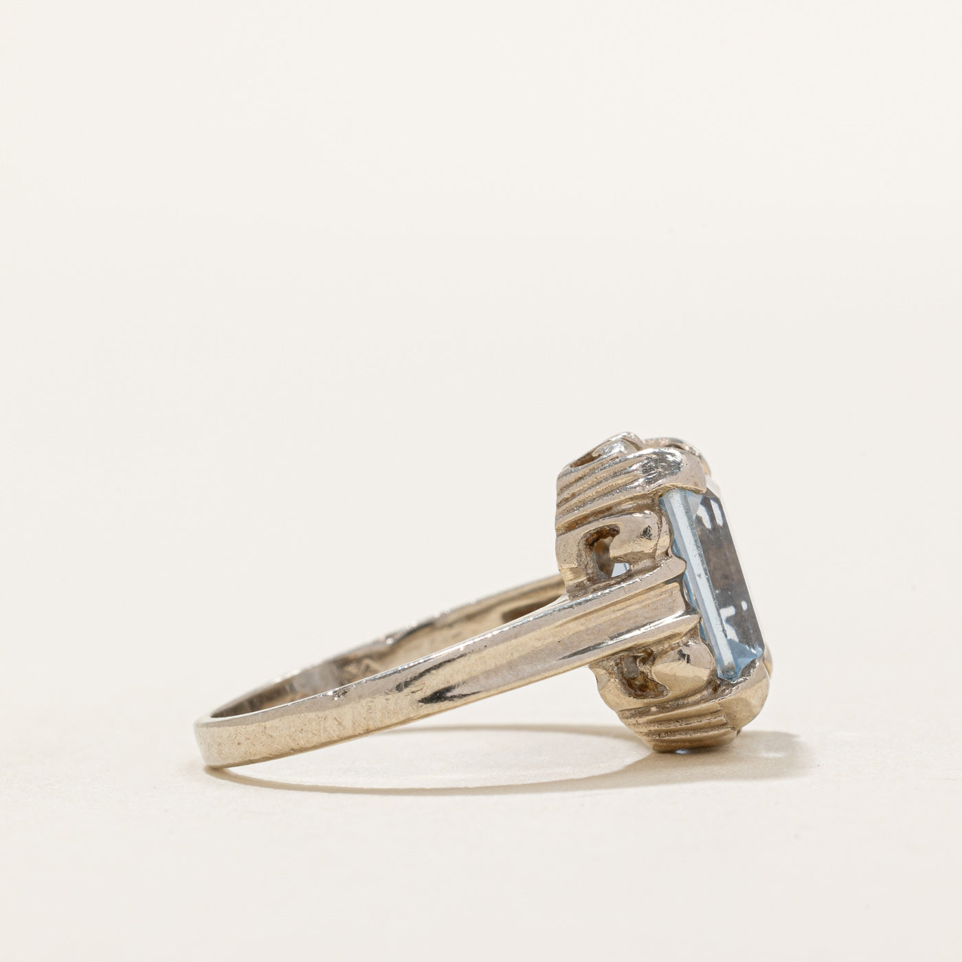 3.70ct Synthetic Spinel Cocktail Ring - Size 4.5 - Elegant Evening Party Jewelry for Women | Perfect for Weddings, Date Nights & Special Occasions