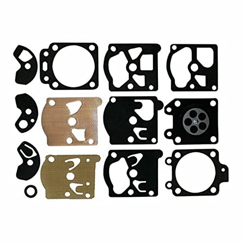 Carburetor Diaphragm Gaskets Rebuild Repair Tool Kit - Compatible with D10-WAT & Other Models - Essential Garden Tool Accessories for Lawn Mower & Small Engine Maintenance