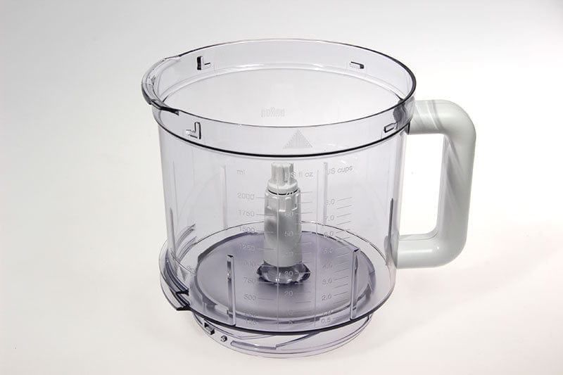Braun Food Processor Replacement Bowl 7322010204 - Compatible with Braun Food Prep Center - Durable & BPA-Free for Safe Food Processing - Perfect for Chopping, Slicing & Mixing in Your Kitchen