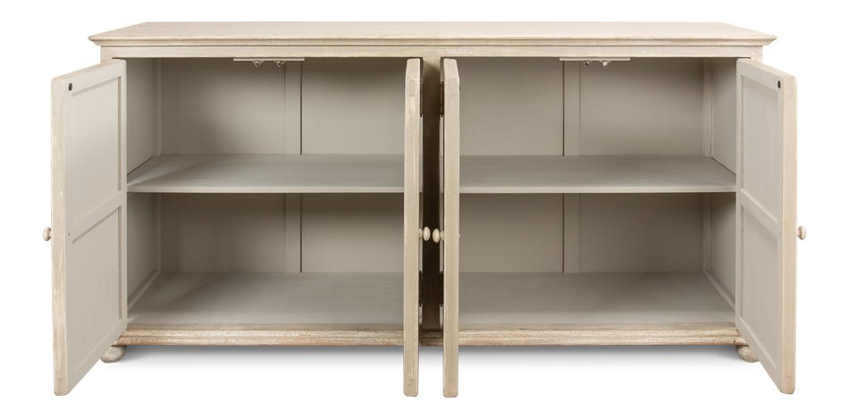 Seacrest Sideboard - Modern Wood Buffet Cabinet with Storage for Dining Room, Living Room & Entryway | Stylish & Functional Home Decor