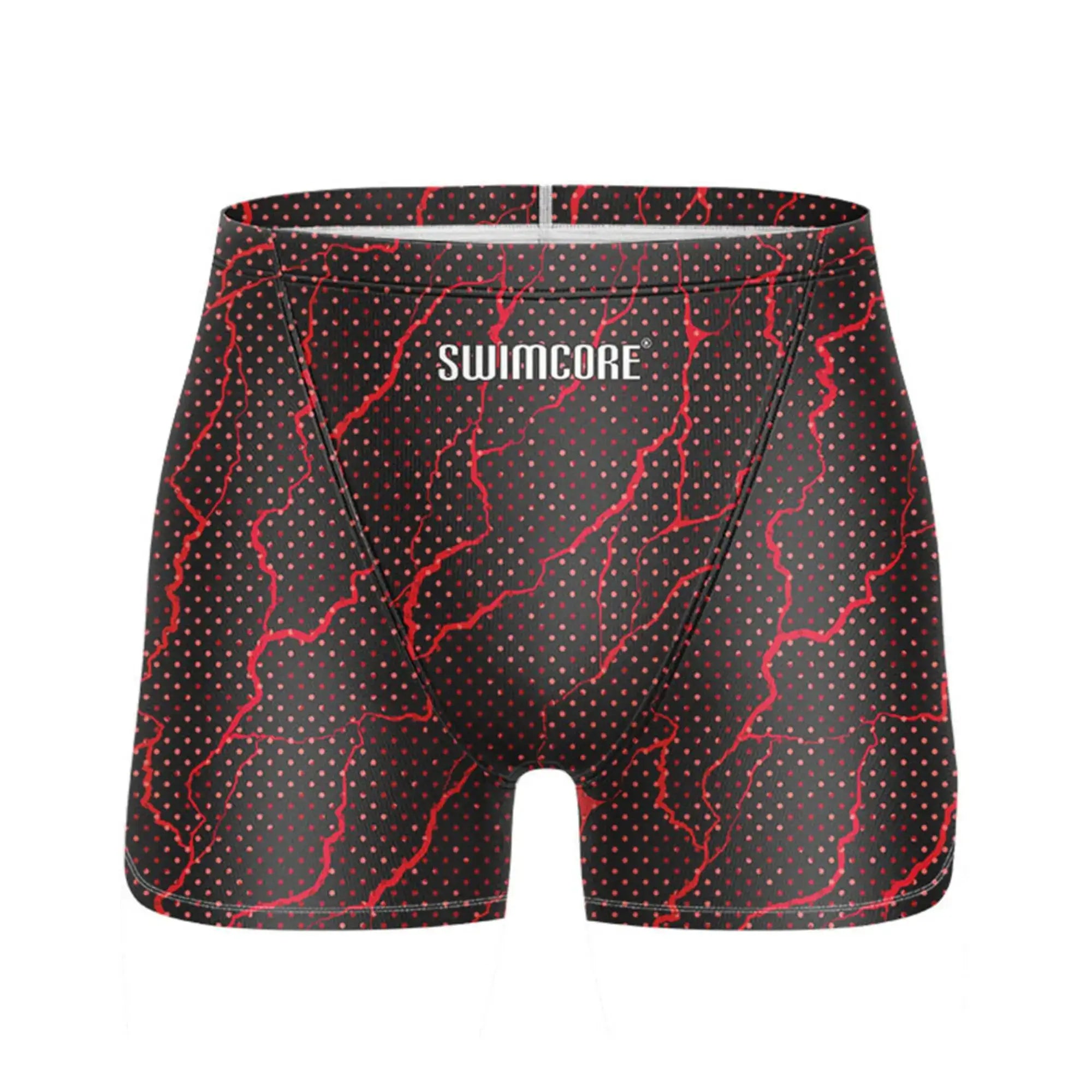 Athletic Men's Swim Jammers - Quick-Dry Swim Trunks for Competitive Swimming & Training | Swimcore Performance Swimwear for Lap Swimming & Water Sports