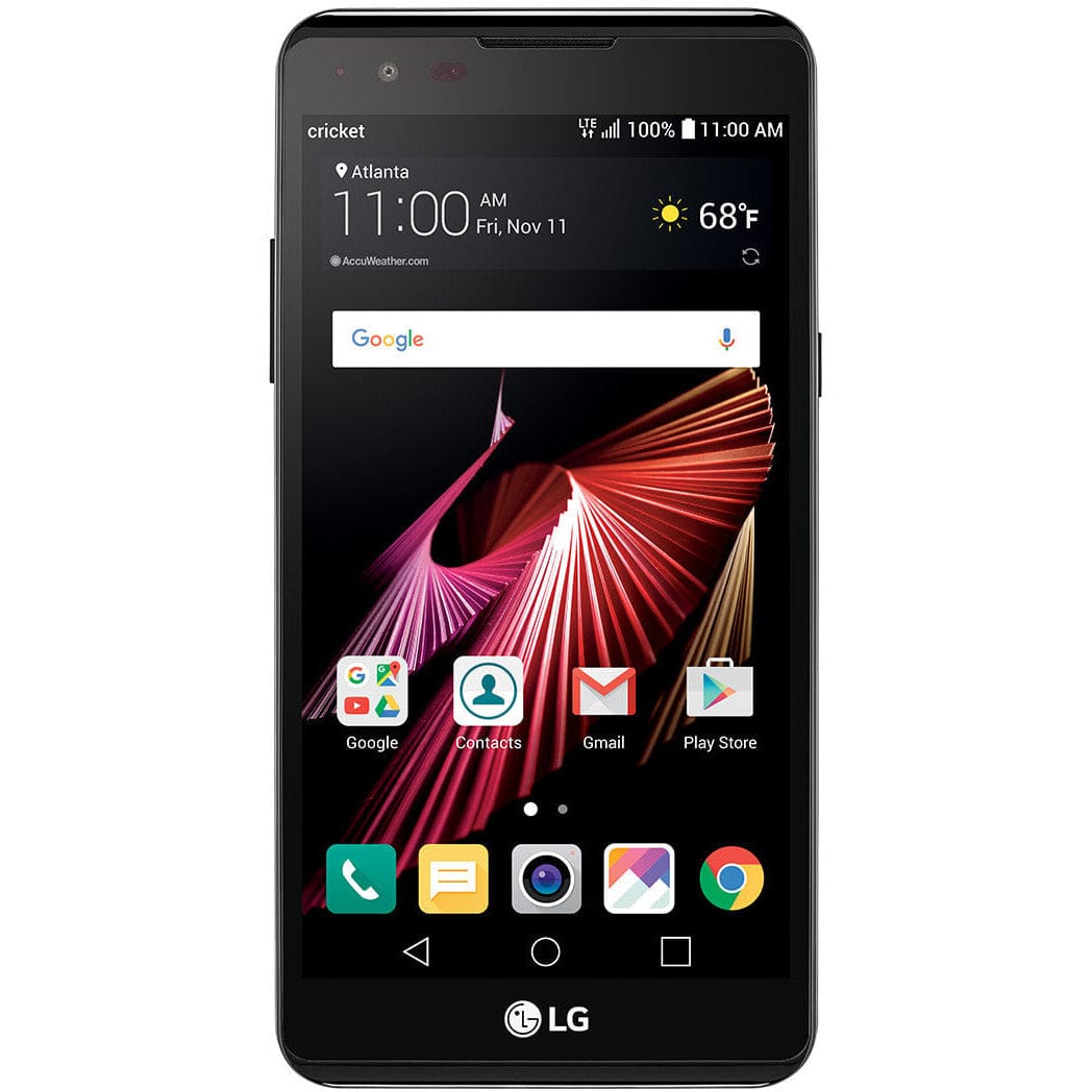 LG X Power Black Prepaid Smartphone for Cricket Wireless - Durable Battery Life for Streaming & Gaming on the Go