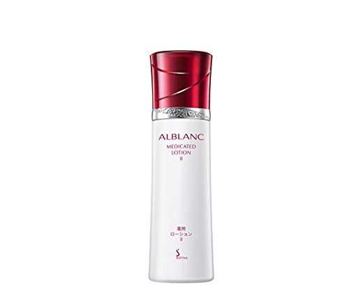Sofina ALBLANC Medicated Whitening Lotion II 140ml - Brightening & Hydrating Face Moisturizer for Dark Spots & Uneven Skin Tone | Daily Skincare Routine