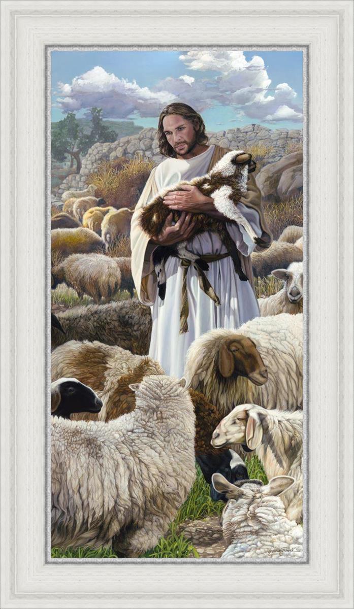Finding The One By Liz Lemon Swindle - Inspirational Christian Art Print for Home, Office & Gift Giving - Perfect for Weddings, Anniversaries & Spiritual Decor