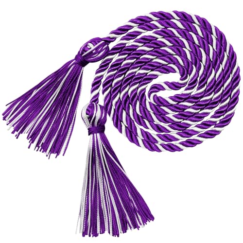 Purple and White