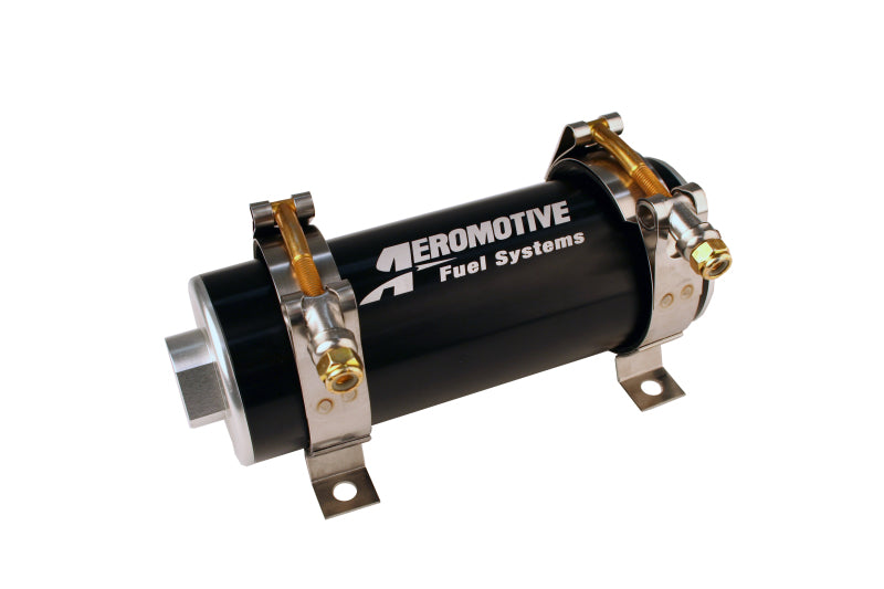 Aeromotive 700 HP EFI Fuel Pump - High Performance Electric Fuel Pump for Racing & Street Cars - Black - Perfect for Turbocharged & Supercharged Engines