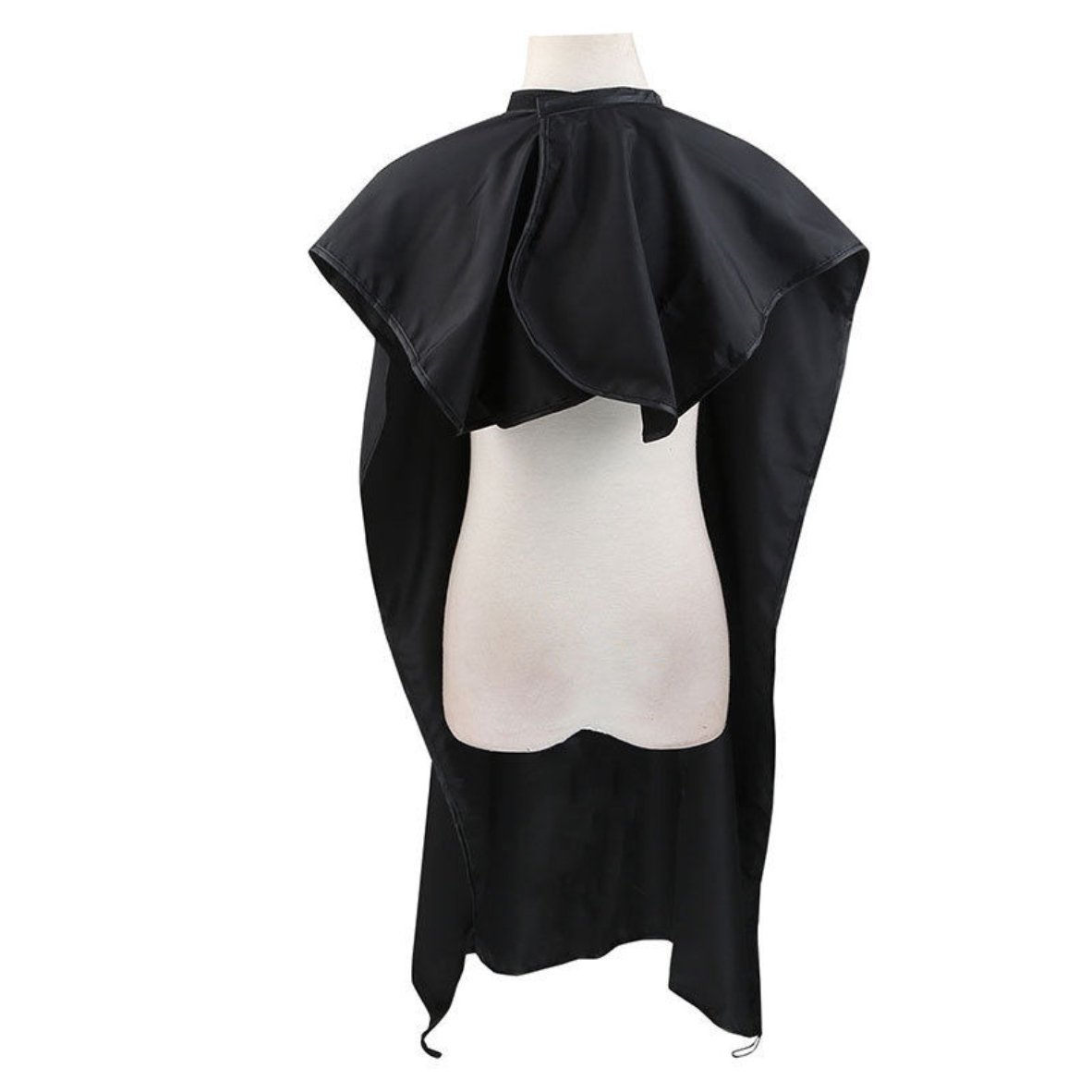 **AASA Professional Waterproof Hair Cutting Apron for Men & Women - Black Barber Cape for Salon, Home Haircuts & Styling**