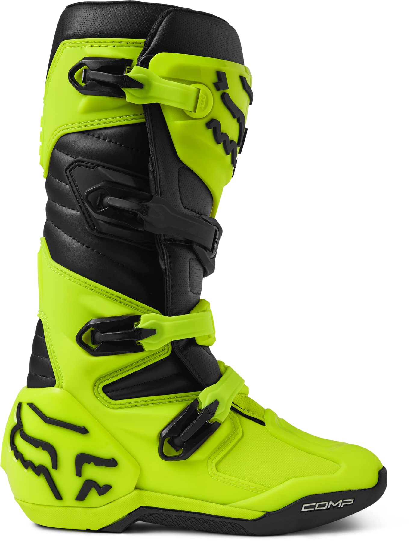 Fox Racing Comp Motocross Dirt Bike Boots - Men's Off-Road Motorcycle Riding Shoes for MX Racing & Trail Riding - Durable Protective Gear for Adventure & Extreme Sports