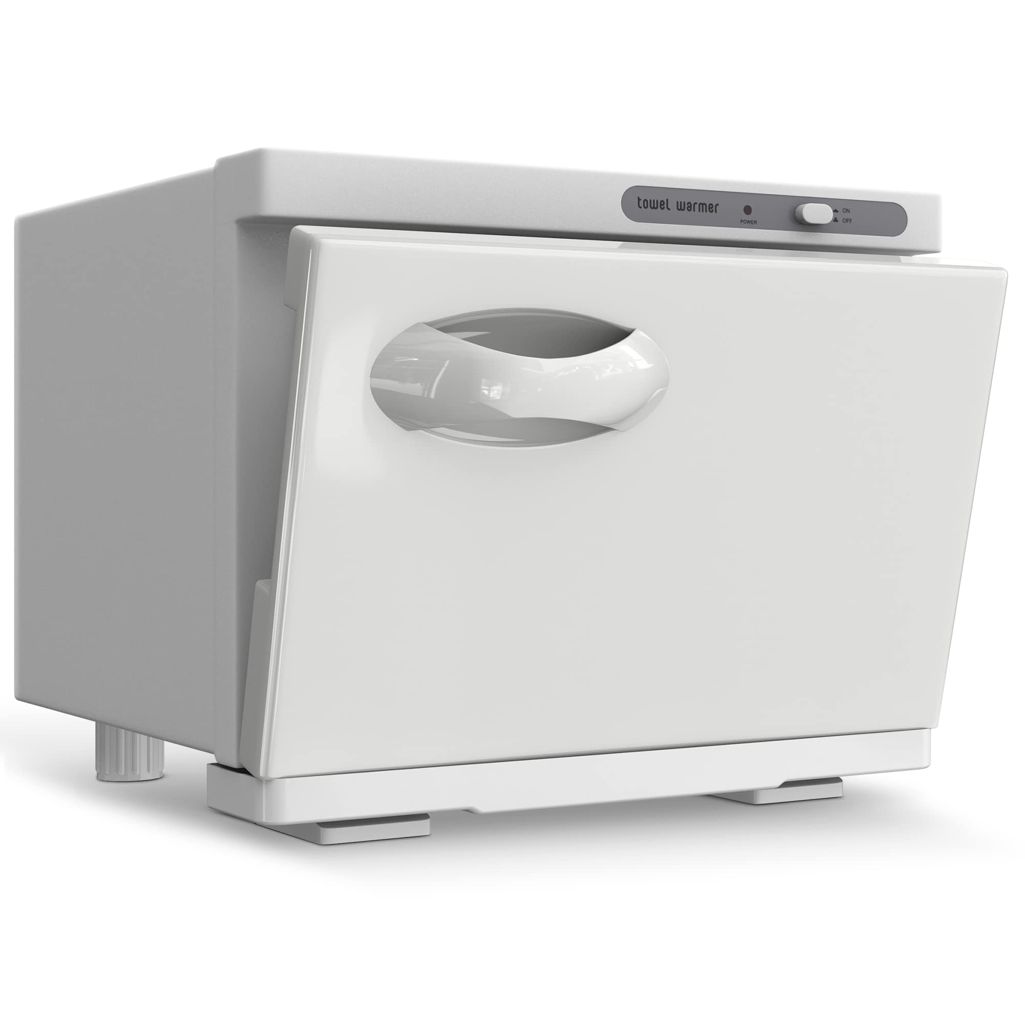 Luxury Paraheeter Hot Towel Warmer Cabinet for Bathroom, Spa, Salon & Hotel - White | Fast Heating Towel Warmer for Spa Treatments, Facial Steam & Relaxing Bath Time