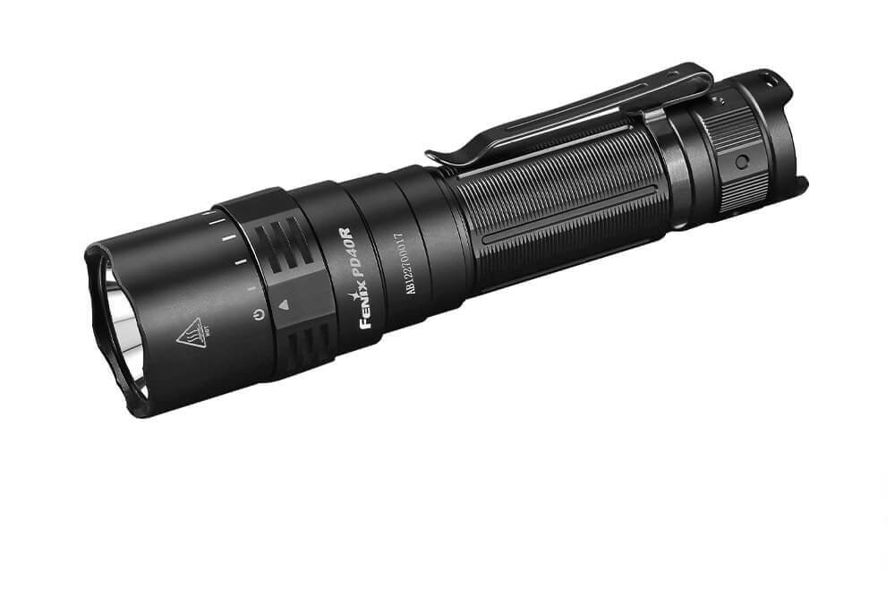 Fenix PD40R V2.0 Rechargeable LED Flashlight - 3000 Lumens, Waterproof Tactical Light for Camping, Hiking & Emergency Use