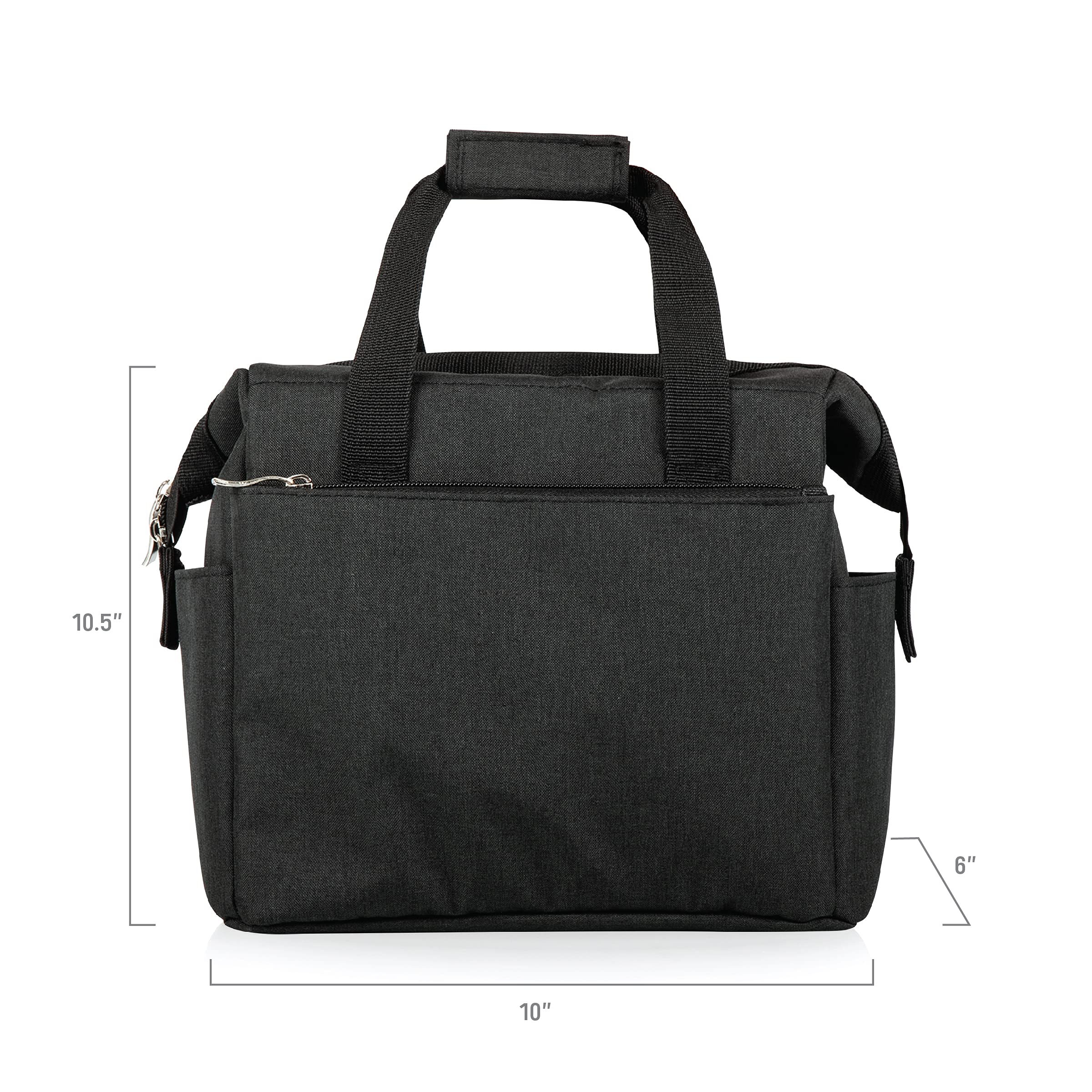 PICNIC TIME NCAA Unisex-Adult On The Go Lunch Cooler Bag - Insulated Portable Food Container for Work, School, Picnics & Outdoor Activities