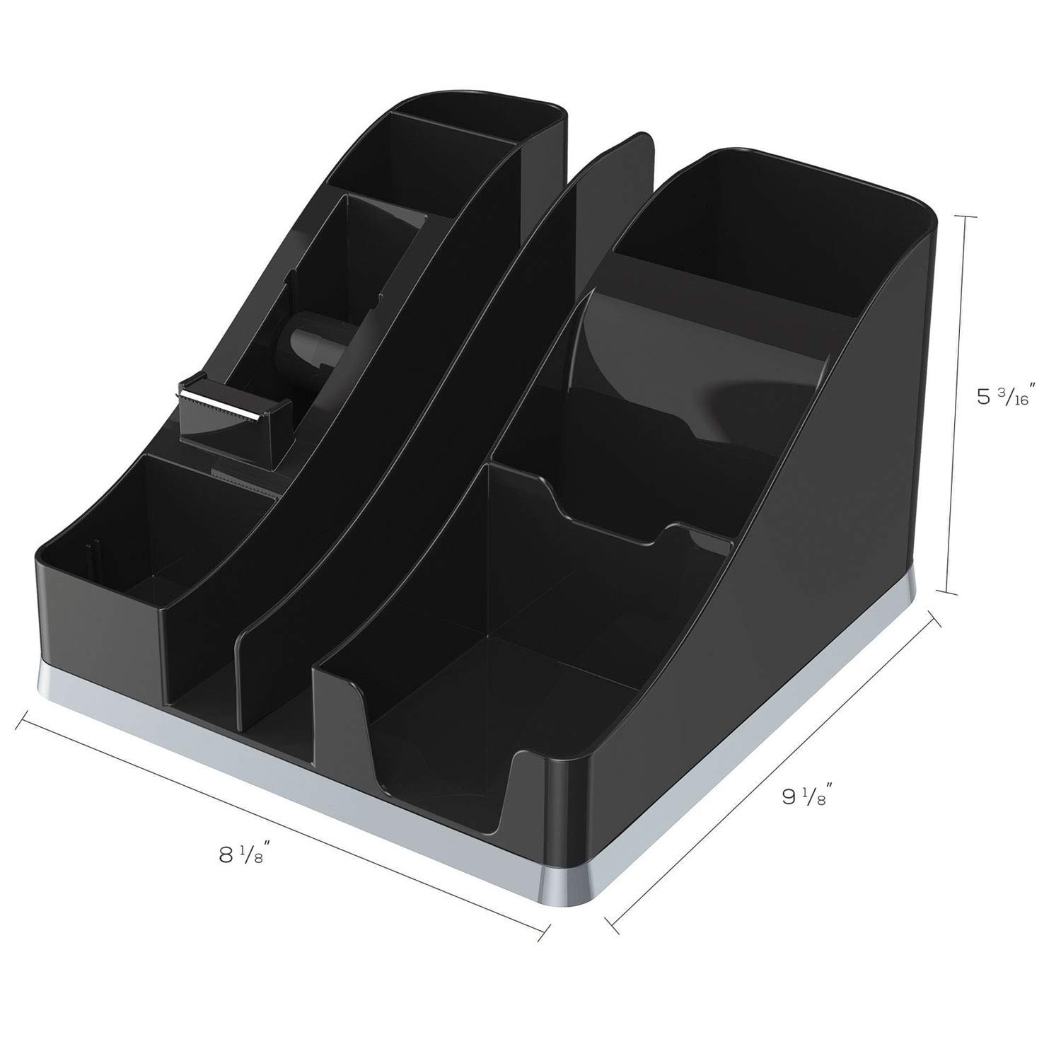 Staples All-In-One Desk Organizer Set - Premium Office & Home Desk Accessories for Organizing Pens, Paper Clips, Sticky Notes | Perfect for Workspace, Study Desk, Home Office Organization