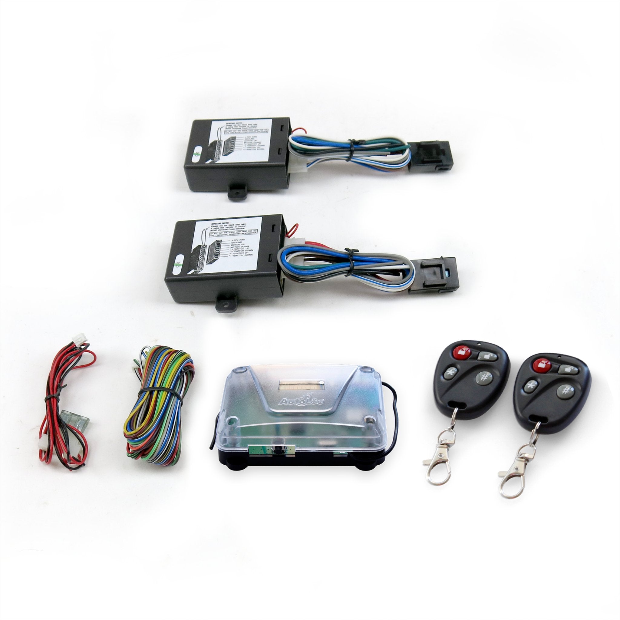 1901-1907 Oldsmobile Model F 28 Power Window Conversion Kit with One-Touch Remote & Keyless Entry System - Classic Car Window Upgrade for Easy Access & Security