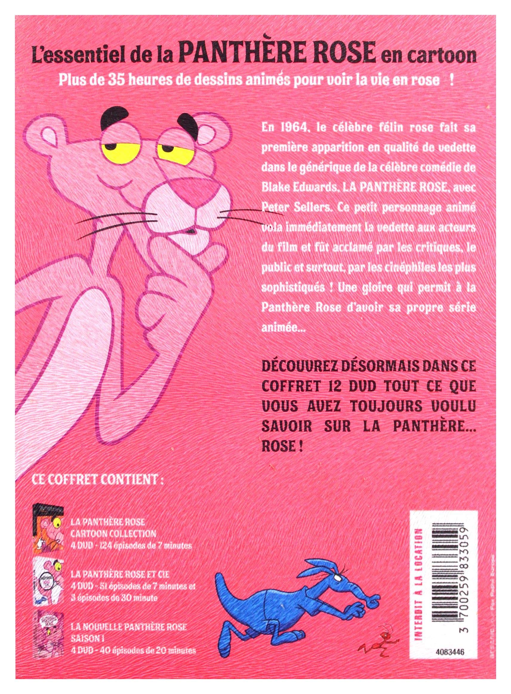 Pink Panther Complete 12-DVD Box Set - Classic Cartoon Collection (Pink Panther Show, All New Pink Panther Show, Pink Panther & Pals) - PAL Region 2 Import from France - Perfect for Family Movie Nights & Cartoon Lovers