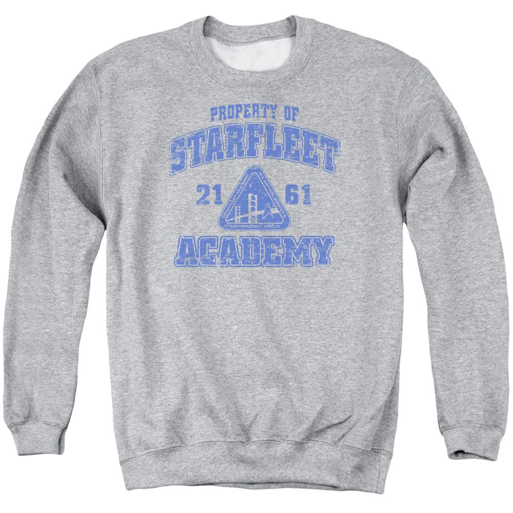 Star Trek Vintage Unisex Crewneck Sweatshirt for Men & Women | Classic Sci-Fi TV Show Merch | Perfect for Cosplay, Gifts & Casual Wear