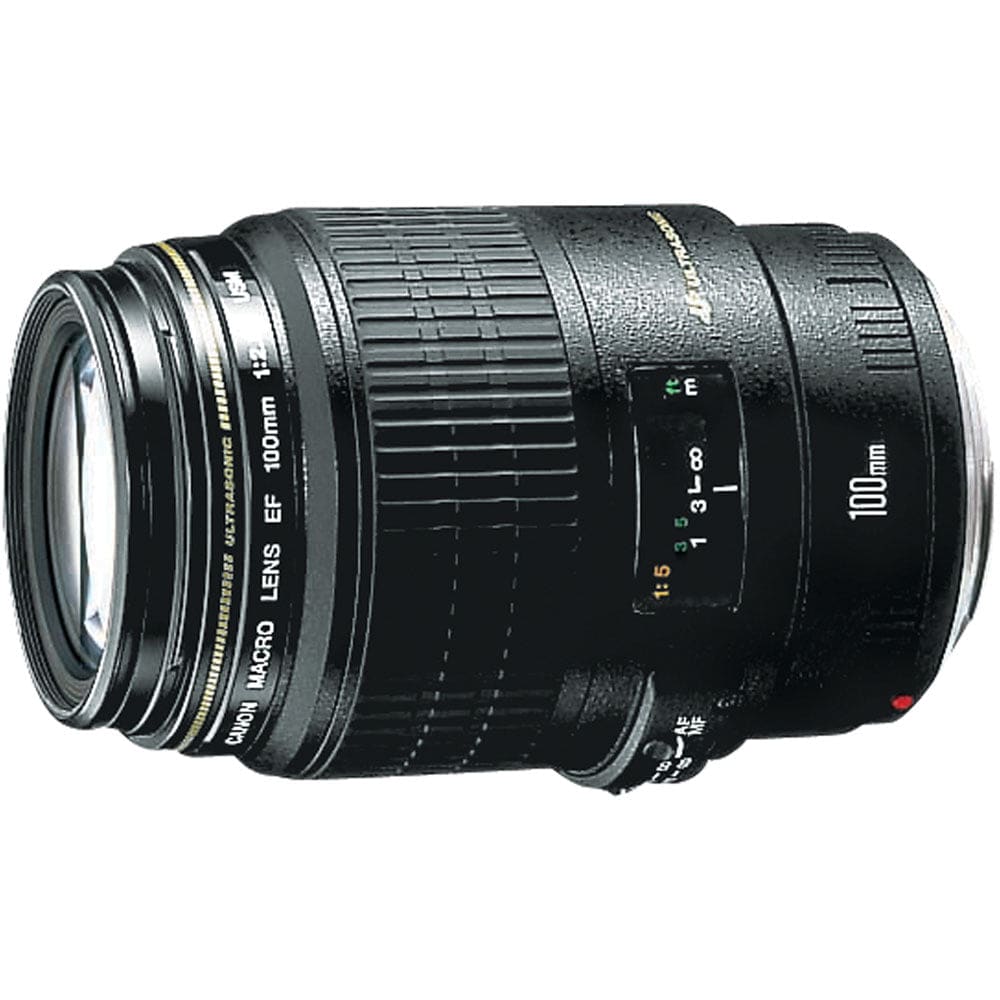 Canon EF 100mm f/2.8 Macro USM Lens for DSLR Cameras - Professional Macro Photography, Portraits & Product Shots - Perfect for Close-Up Nature, Jewelry & Wedding Photography