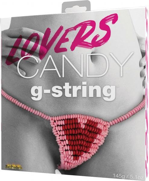 Sexy Lingerie Lovers Candy G-String Thong Panties for Women - Perfect for Valentine's Day, Anniversary Gifts & Romantic Nights