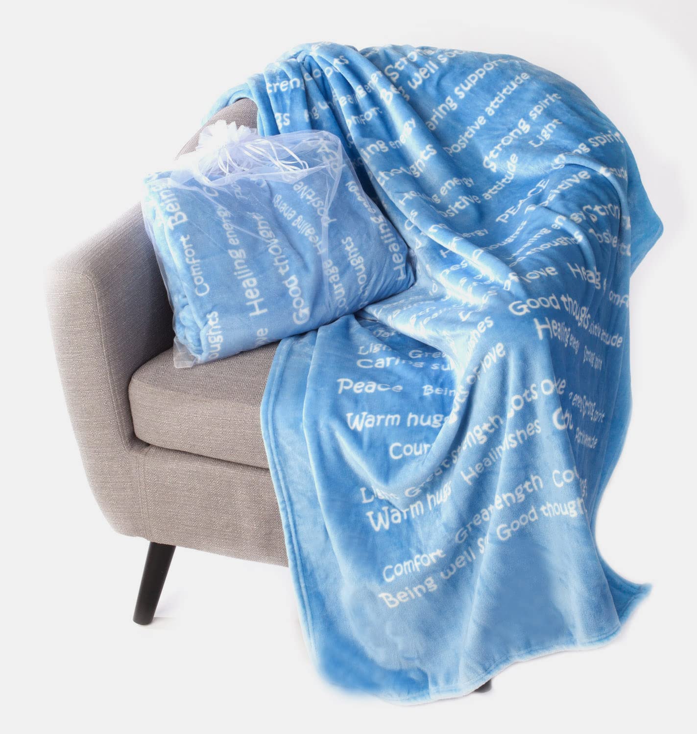 Healing Thoughts Throw Blanket - 50