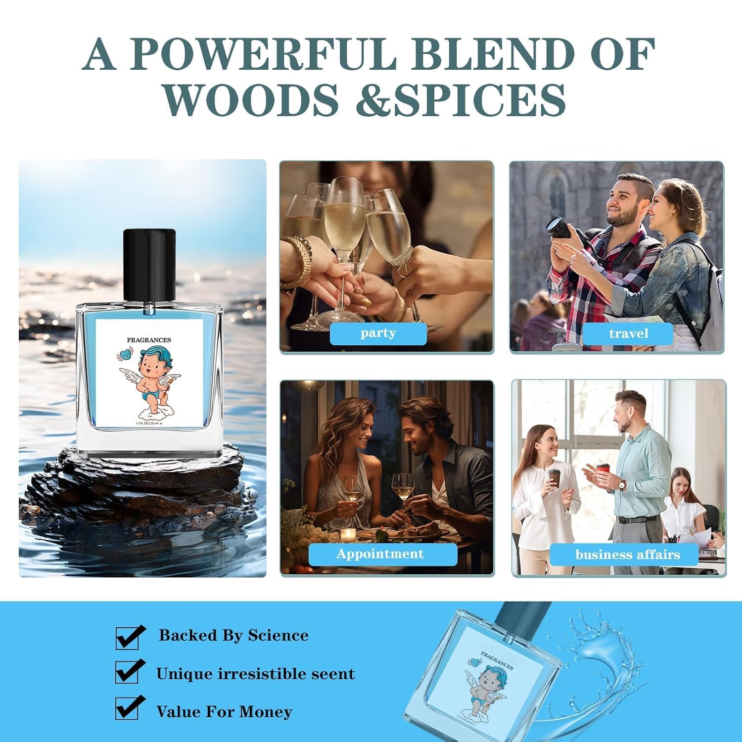 Hypnosis 2.0 Cologne for Men - Pheromone-Infused Attraction Boosting Fragrance | Long-Lasting Perfume for Modern Men | Enhance Confidence & Charisma for Dating, Nightlife & Special Occasions