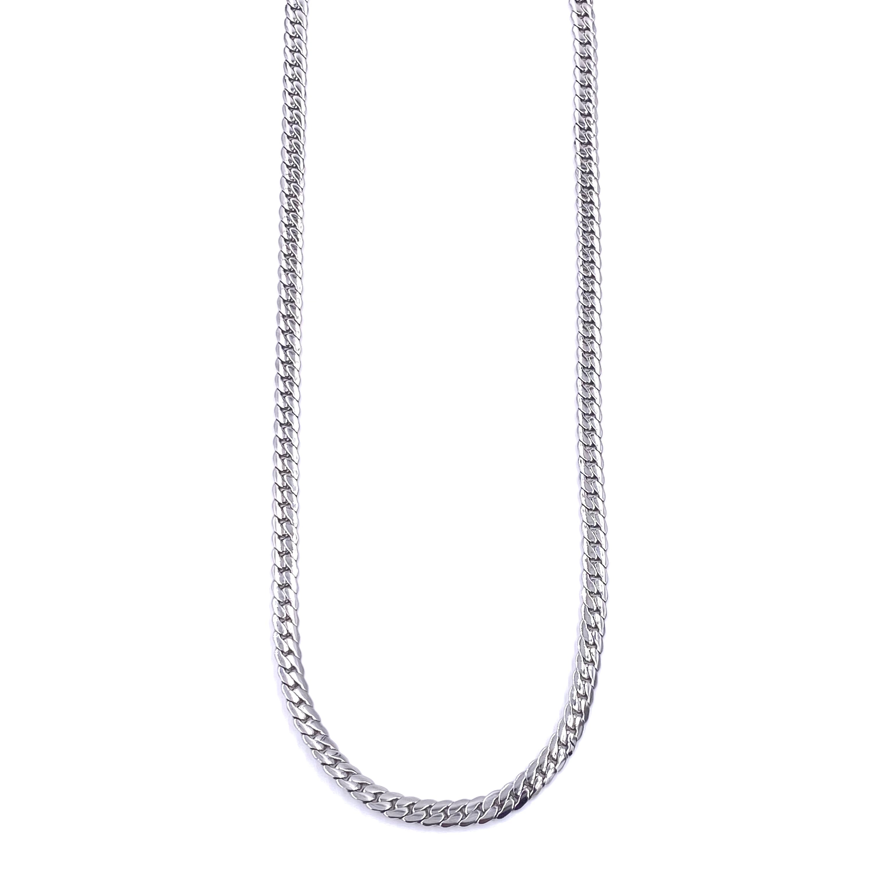 Ashley Gold Stainless Steel Basic Curb Link Men's Necklace - Durable & Hypoallergenic Jewelry for Everyday Wear, Gifts & Special Occasions
