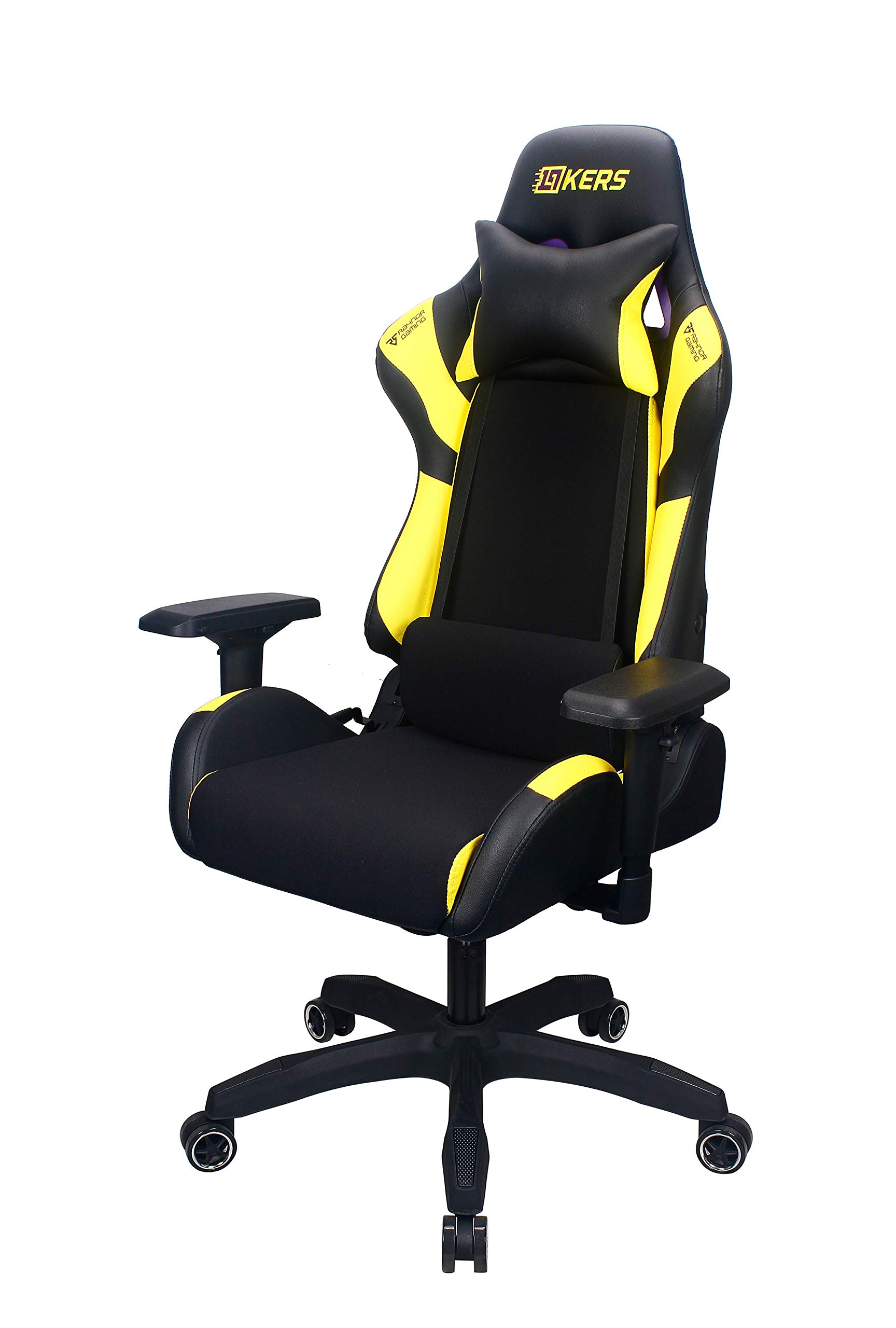 NBA 2K Pro Series Gaming Chair - Ergonomic Racing Style Video Game Chair with Adjustable Lumbar Support & Headrest - Perfect for Esports, PC Gaming & Home Office (Black)