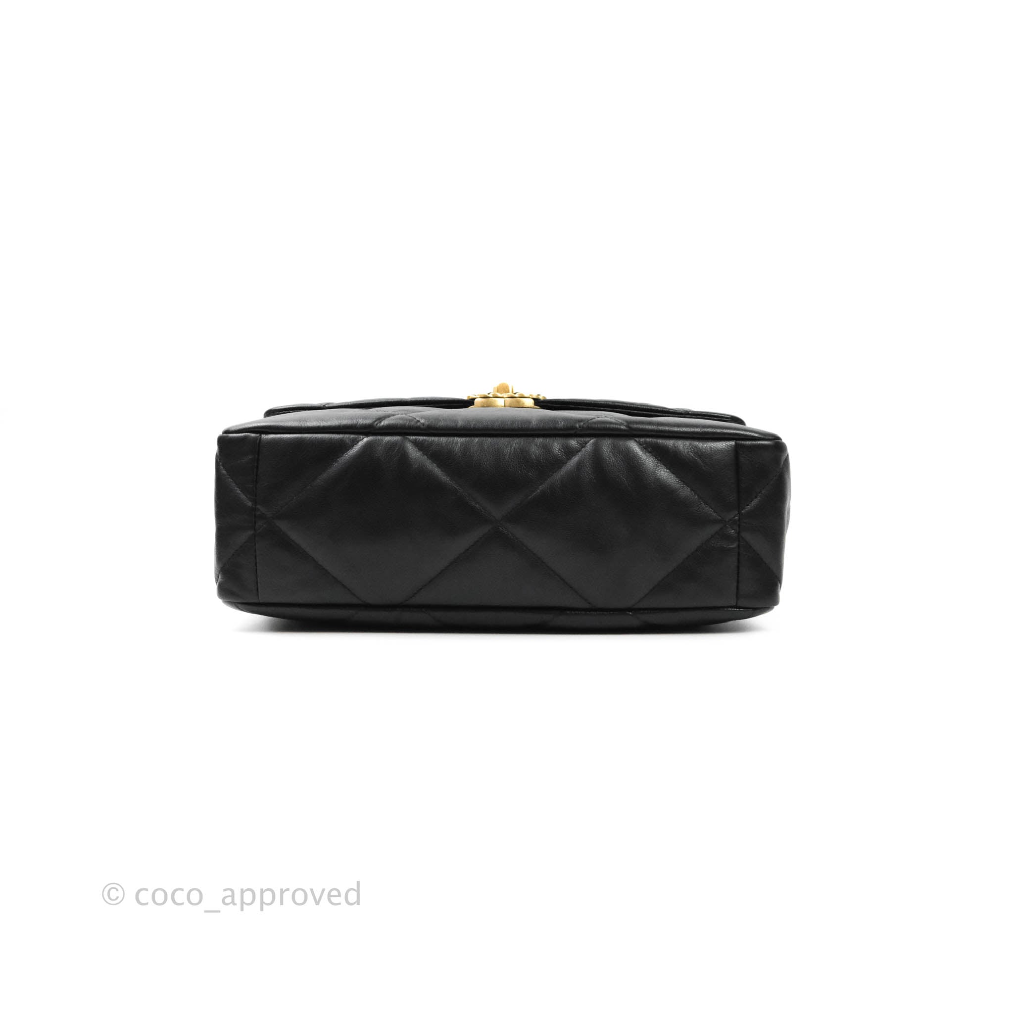 Chanel 19 Medium Flap Bag Black Mixed Hardware - Luxury Designer Handbag for Women, Perfect for Work, Travel & Evening Events
