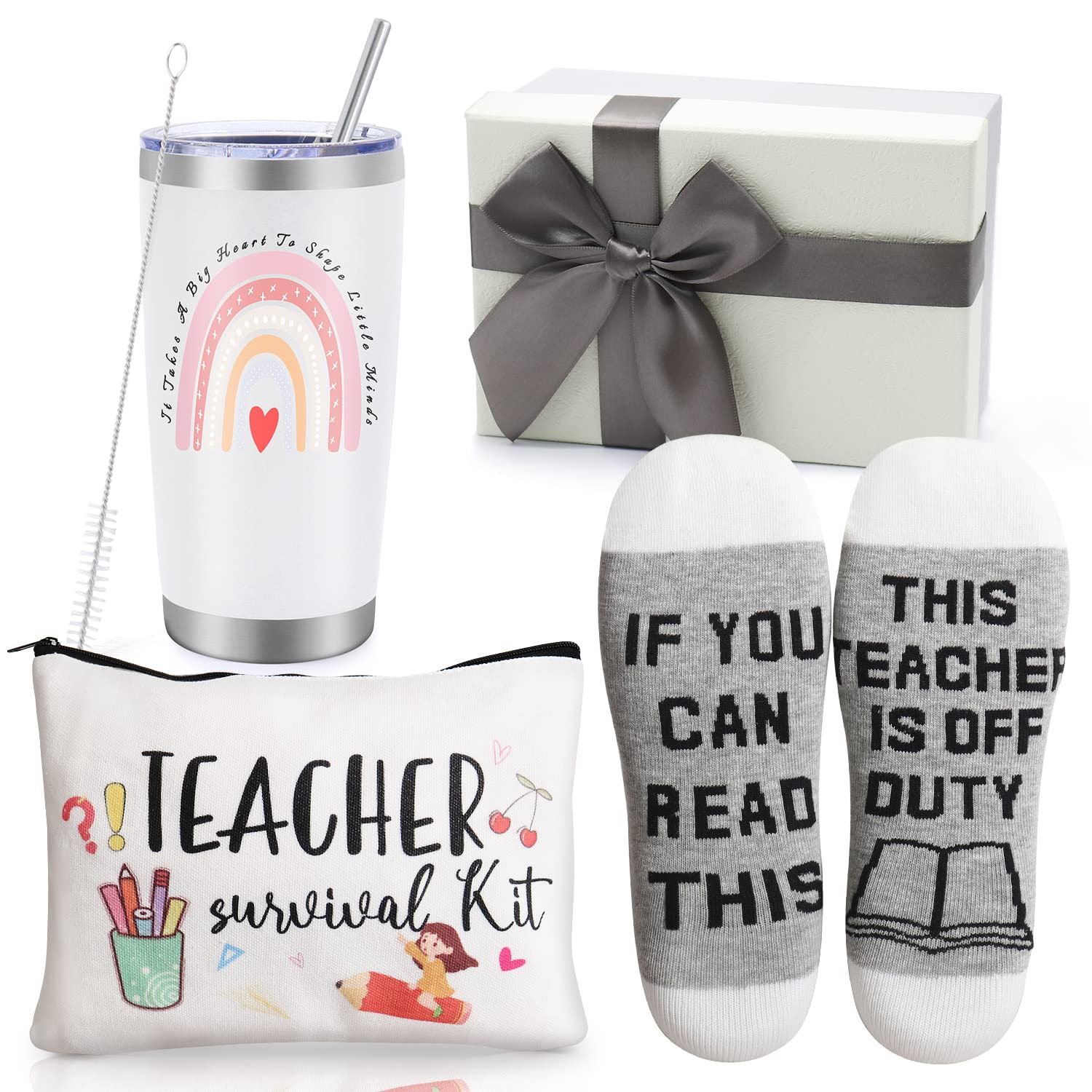 Best Teacher Gifts - 20oz Insulated Tumbler for Women | Perfect for Appreciation Day & Christmas