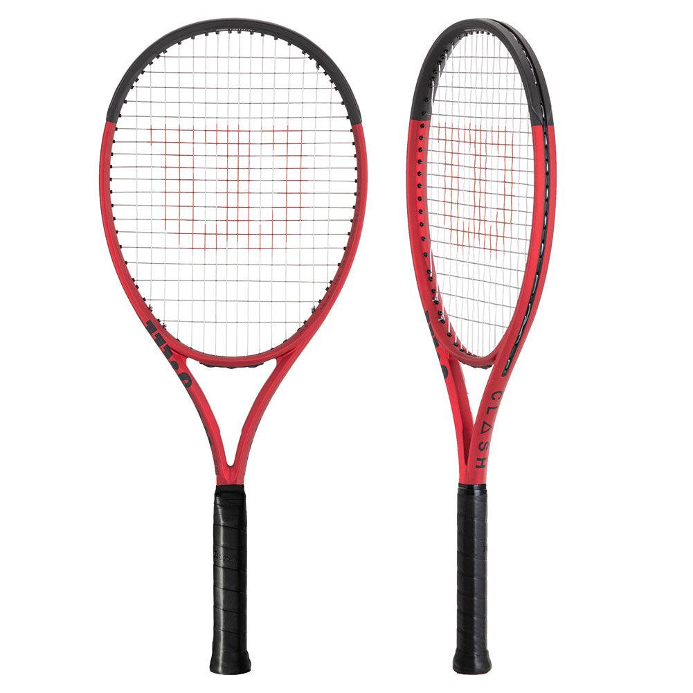 Wilson Clash v2.0 108 Tennis Racket - Premium Carbon Fiber Tennis Racquet for Adults & Juniors | Perfect for Beginners & Intermediate Players | Ideal for Court Play & Training Sessions