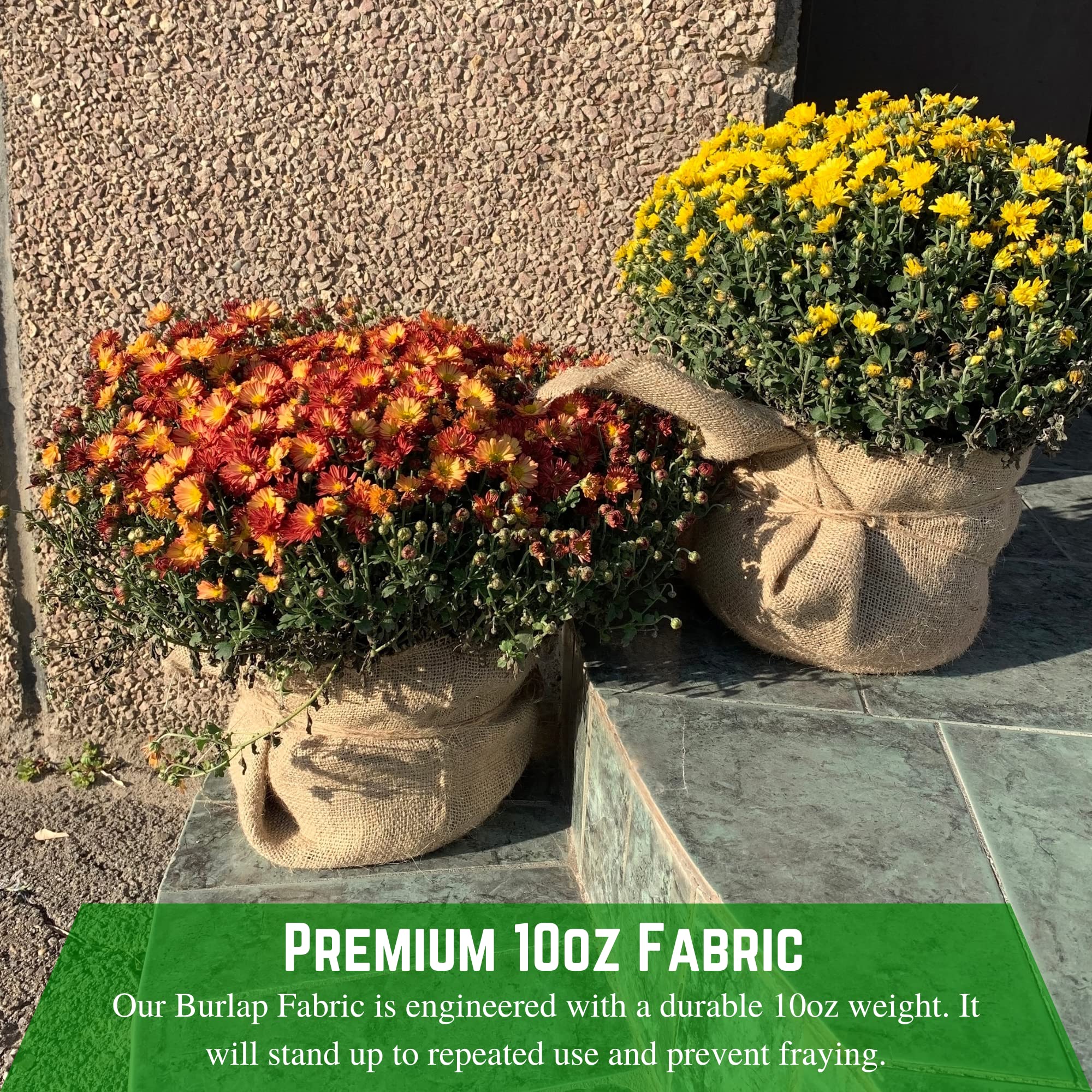 10oz Burlap Fabric Roll - 60