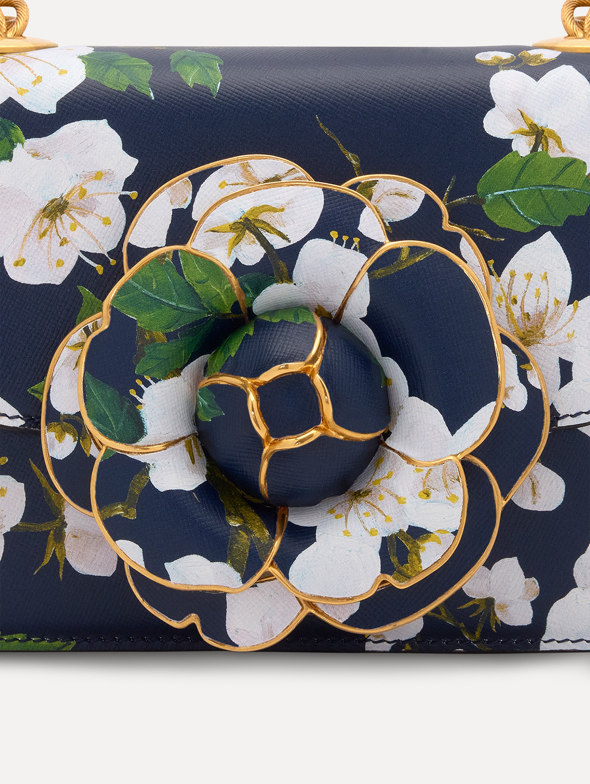 Cherry Blossom Printed TRO Bag - Stylish Waterproof Crossbody Shoulder Bag for Women, Perfect for Travel, Shopping, and Everyday Use