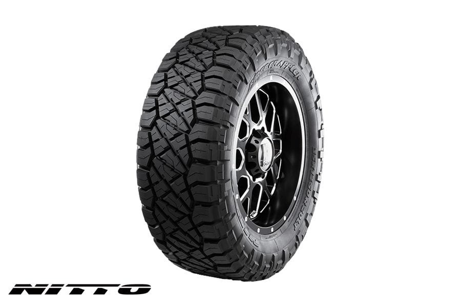 Nitto Ridge Grappler 295/60R20 Off-Road Tires - All-Terrain Mud Terrain Light Truck SUV Tires (N217 170) for Adventure, Overlanding & Off-Roading