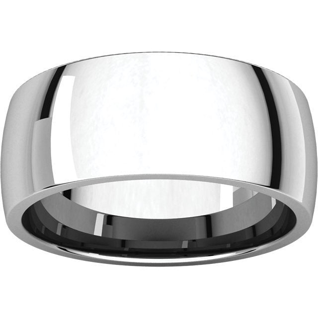 14KT Gold 8MM Comfort Fit Wedding Band for Women - Elegant Lightweight Design for Everyday Wear, Anniversary Gifts & Bridal Jewelry