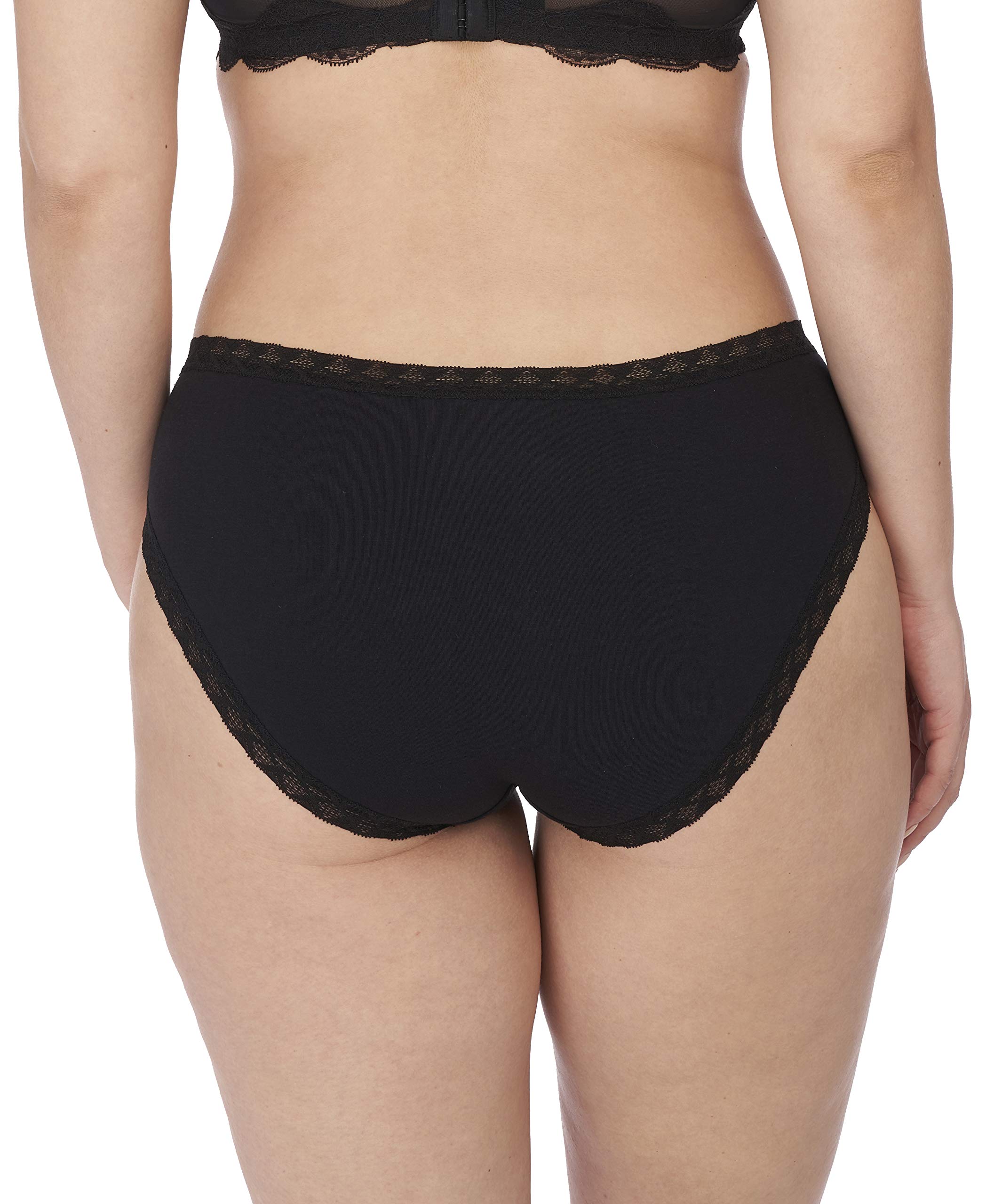 Natori Women's Bliss French Cut Underwear 3-Pack - Soft Cotton Briefs for Everyday Comfort | Perfect for Work, Travel & Lounge Wear