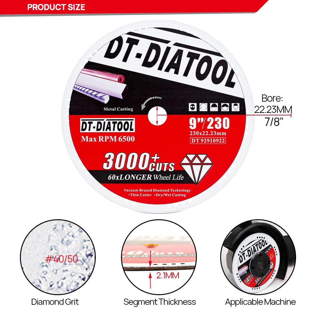 DT-DIATOOL 9 x 7/8