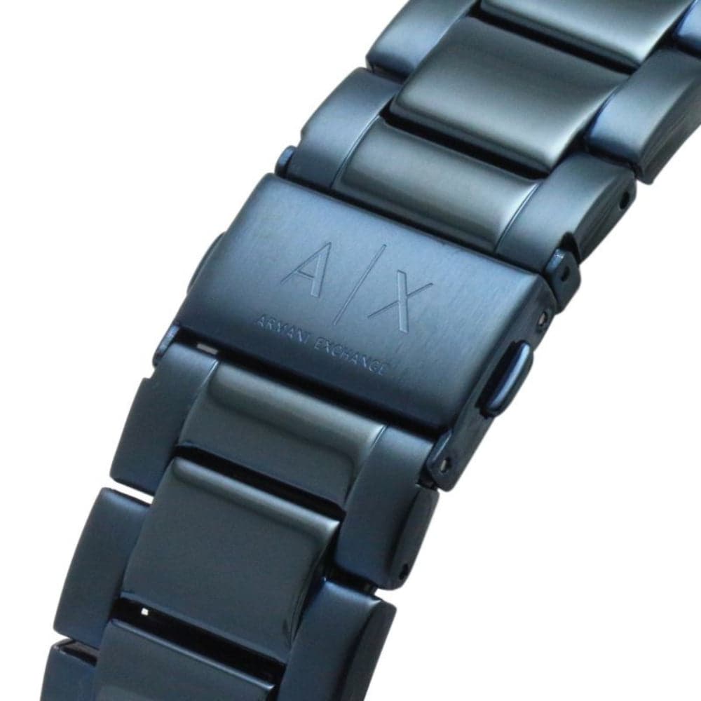 ARMANI EXCHANGE AX2430 Men's Blue Stainless Steel Watch - Stylish Dress Watch for Business & Formal Occasions