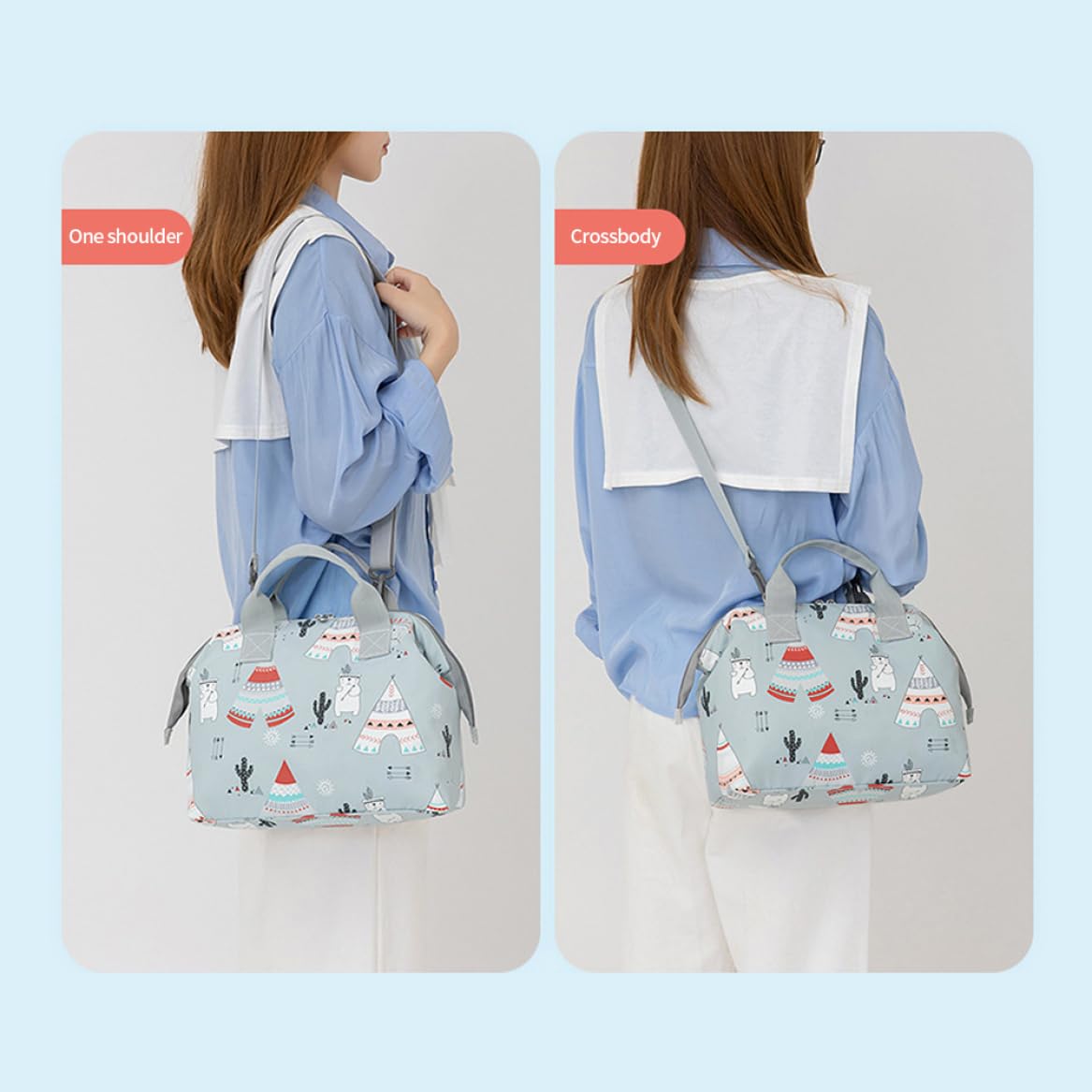 Waterproof Diaper Tote Bag - Large Portable Baby Organizer with Multiple Pockets | Perfect for Travel, Outings & Daycare | Durable Mom Essentials Changing Bag for On-the-Go Parents
