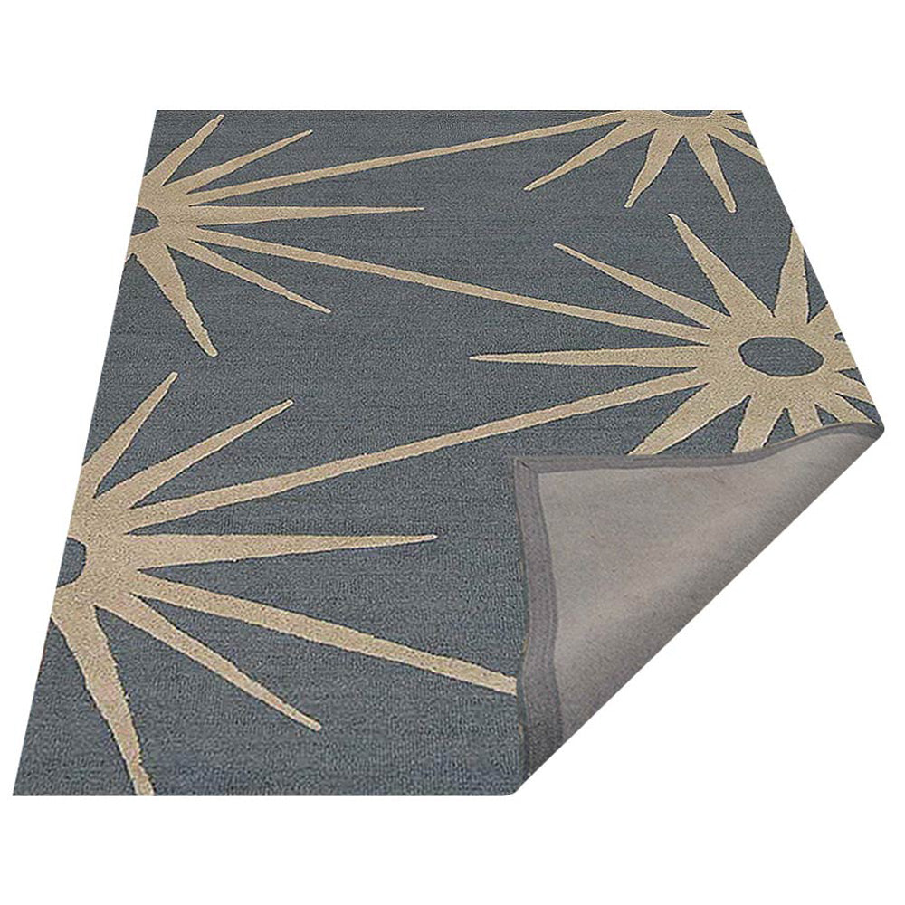 Hand Tufted Impatiens Floral Area Rug - Soft Non-Slip Living Room Bedroom Decor - Perfect for Home, Office & Nursery