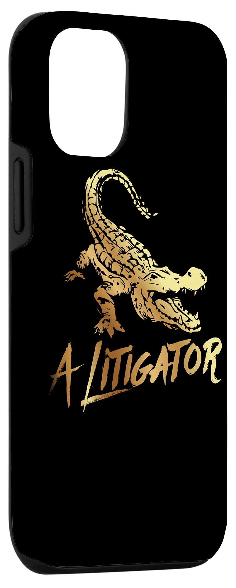 iPhone 12/12 Pro Case - Funny Lawyer Attorney Legal Design - Durable Protective Cover for Courtroom, Office & Daily Use
