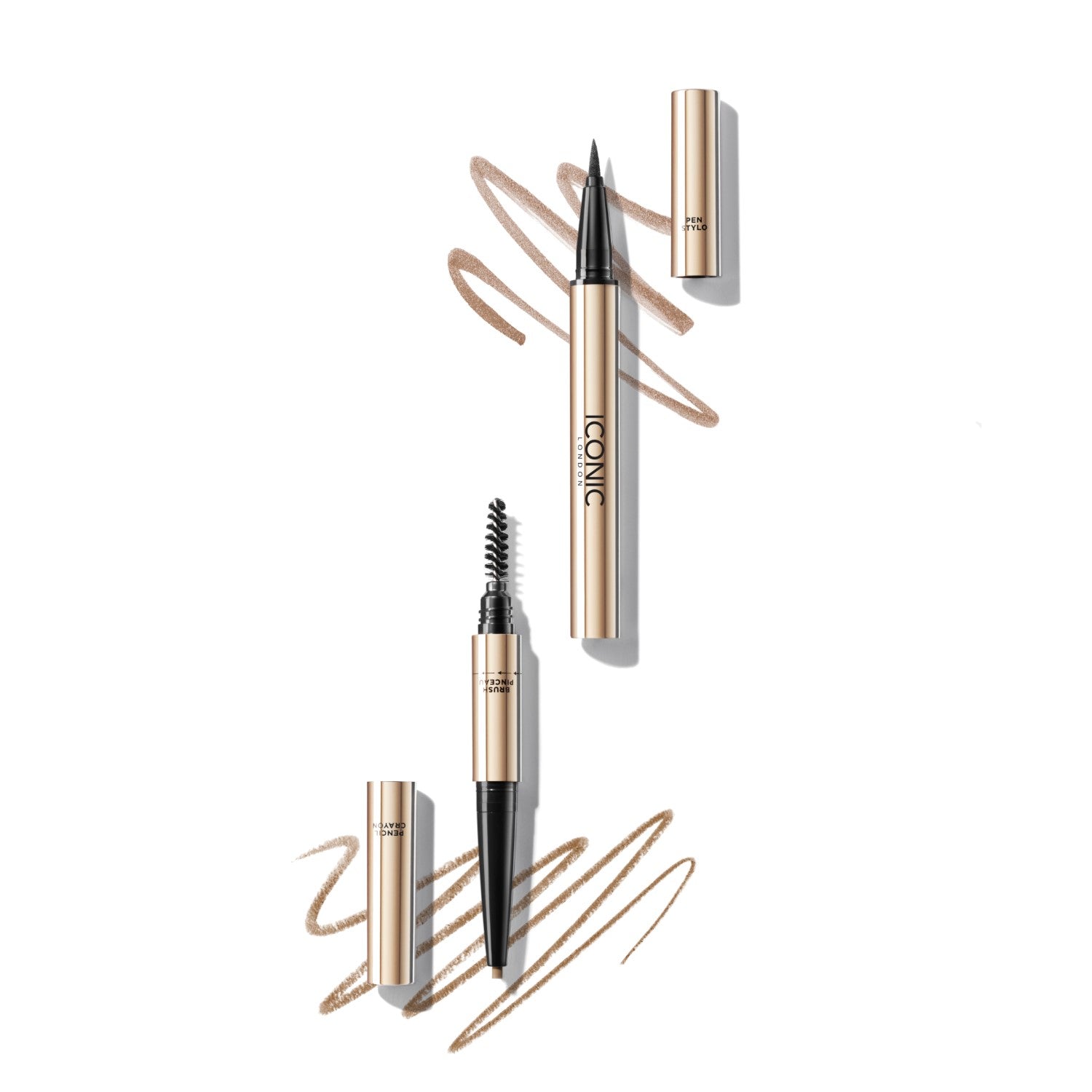 Triple Precision Brow Definer - Ultra-Fine Eyebrow Pencil for Natural Looking Brows | Perfect for Everyday Makeup & Professional Brow Styling